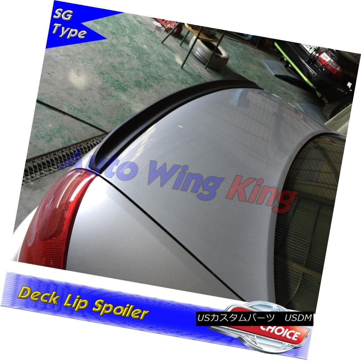 エアロパーツ Flat Black SG Rear Trunk Lip Spoiler For Mercedes-Benz S W140 Sedan 1991~99 ? フラットブラックSGリアトランクリップスポイラーメルセデスベンツS W140セダン1991?99？ 【並行輸入品】