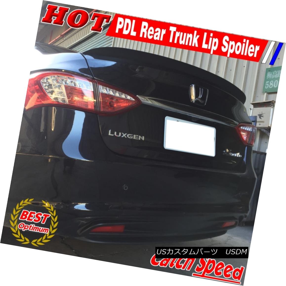 エアロパーツ Flat Black P Type Trunk Spoiler Wing For Lexus GS350 GS450 GS460 2008-2012 Sedan フラットブラックPタイプのトランク・スポイラー・ウィング・レクサス用GS350 GS450 GS460 2008-2012セダン 【並行輸入品】