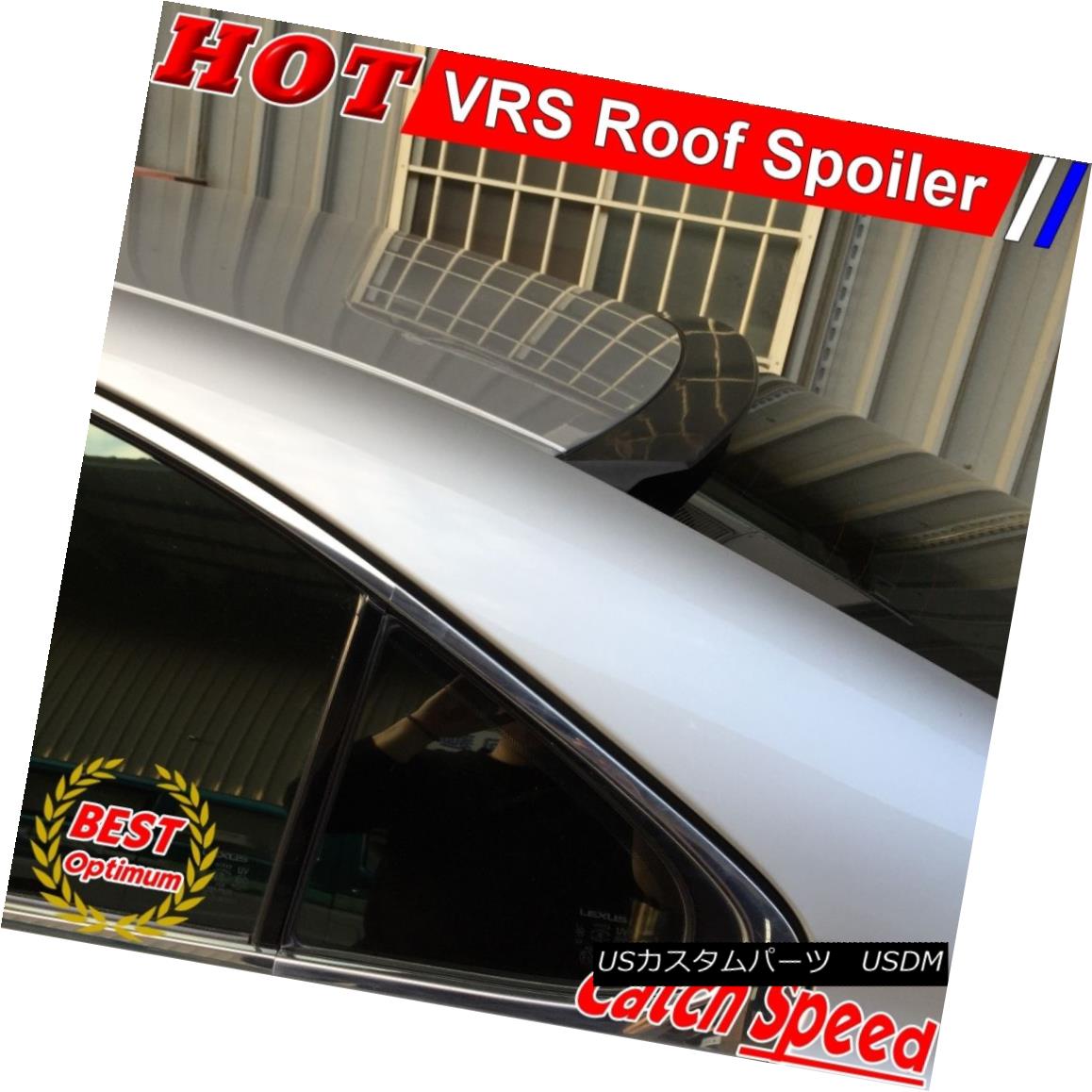エアロパーツ Flat Black VRS Type Rear Roof Spoiler For Volkswagen PASSAT R36 AU Sedan 2008~10 フォルクスワーゲン用フラットブラックVSタイプリアルーフスポイラーPASSAT R36 AUセダン2008?10 【並行輸入品】