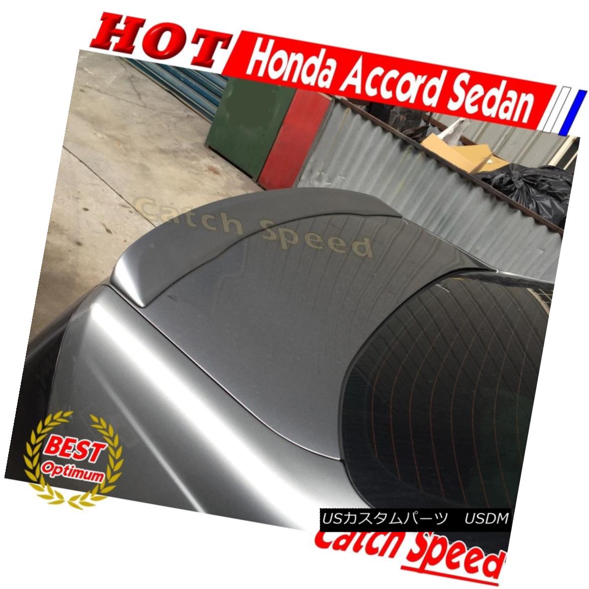 エアロパーツ Painted OE Type Rear Trunk Spoiler Wing For Honda Accord Sedan 2006-2007 Honda Accord Sedan 2006-2007用OEタイプのリアトランク・スポイラー・ウイングを塗装 【並行輸入品】