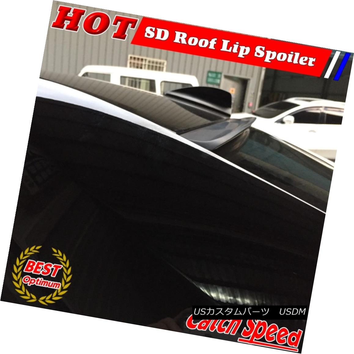 エアロパーツ Flat Black SD Style Rear Roof Spoiler For KIA Optima MG EX/SX Sedan 2005~2010 KIAオプティマMG EX / SXセダン用フラットブラックSDスタイルリアルーフスポイラー2005?2010 【並行輸入品】