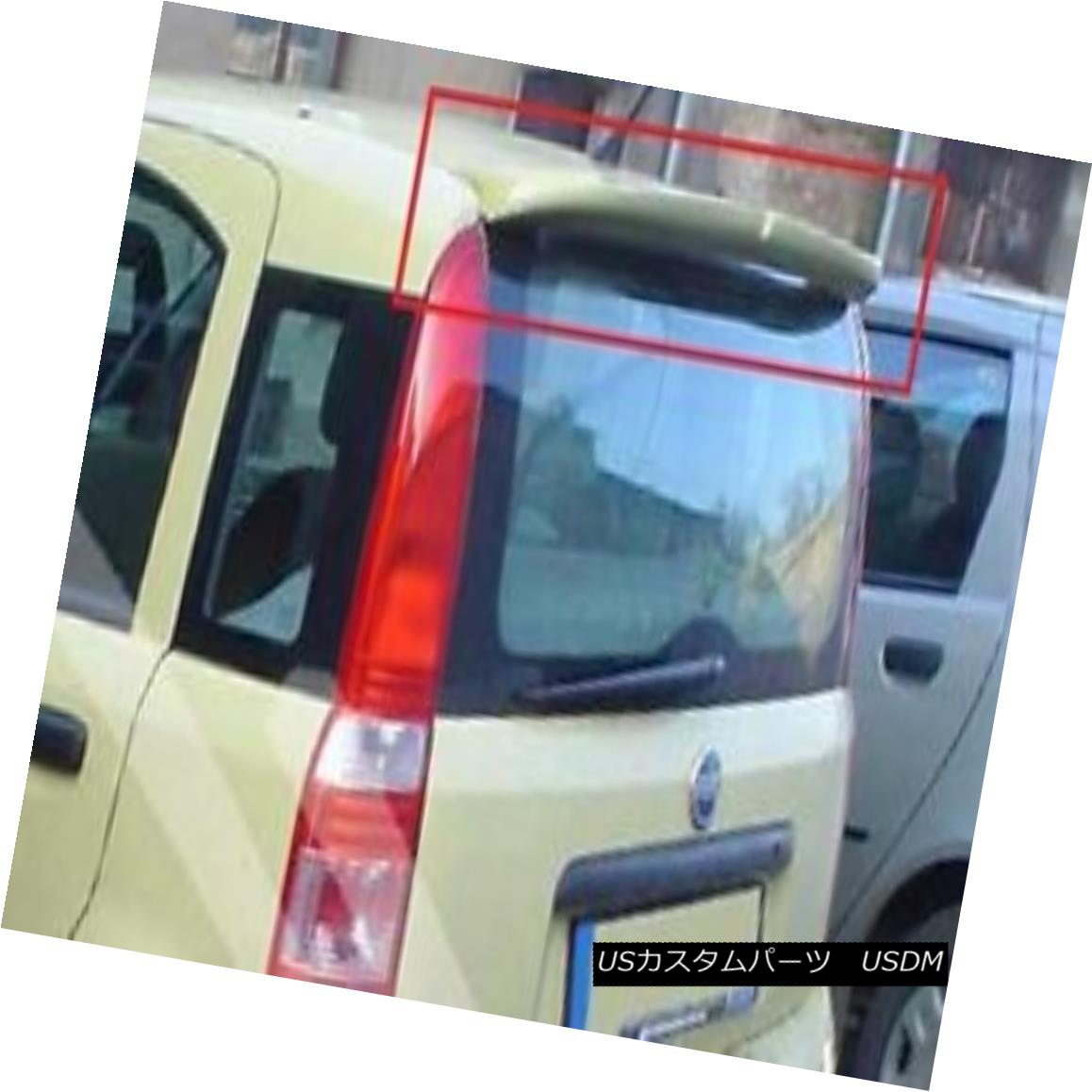 エアロパーツ FIAT PANDA REAR ROOF SPOILER NEW FIAT PANDAリアルーフスポイラーNEW 【並行輸入品】
