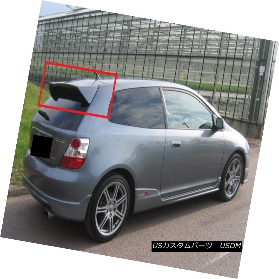 エアロパーツ HONDA CIVIC TYPE R LOOK 2001 - 2005 ROOF SPOILER NEW !!! HONDA CIVIC TYPE R ROOK 2001 - 2005ルーフスポイラーNEW !!! 【並行輸入品】