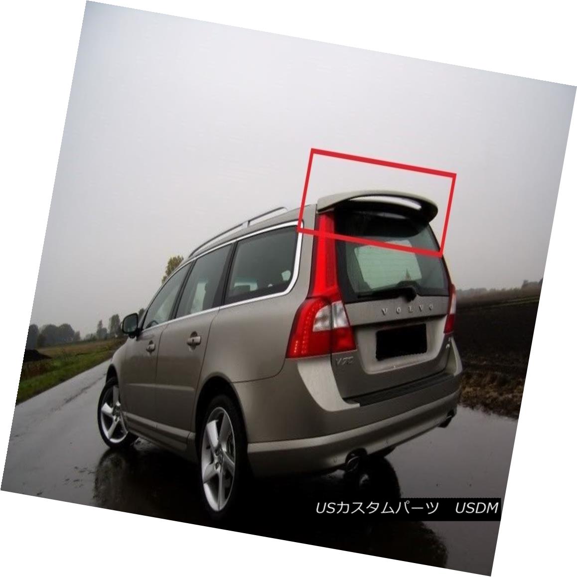 エアロパーツ VOLVO V70 (2007-) REAR ROOF SPOILER NEW VOLVO V70（2007-）リアルーフスポイラーNEW 【並行輸入品】