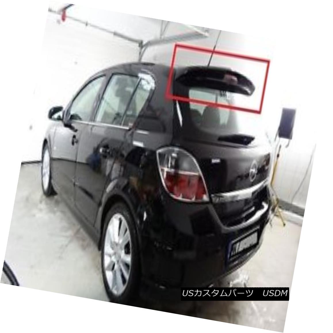エアロパーツ OPEL VAUXHALL ASTRA H MK 5 5D 5 DOORS REAR ROOF SPOILER OPC LINE LOOK NEW OPEL VAUXHALL ASTRA H MK 5 5D 5 DOORSリアルーフスポイラーOPC LINE NEW 【並行輸入品】