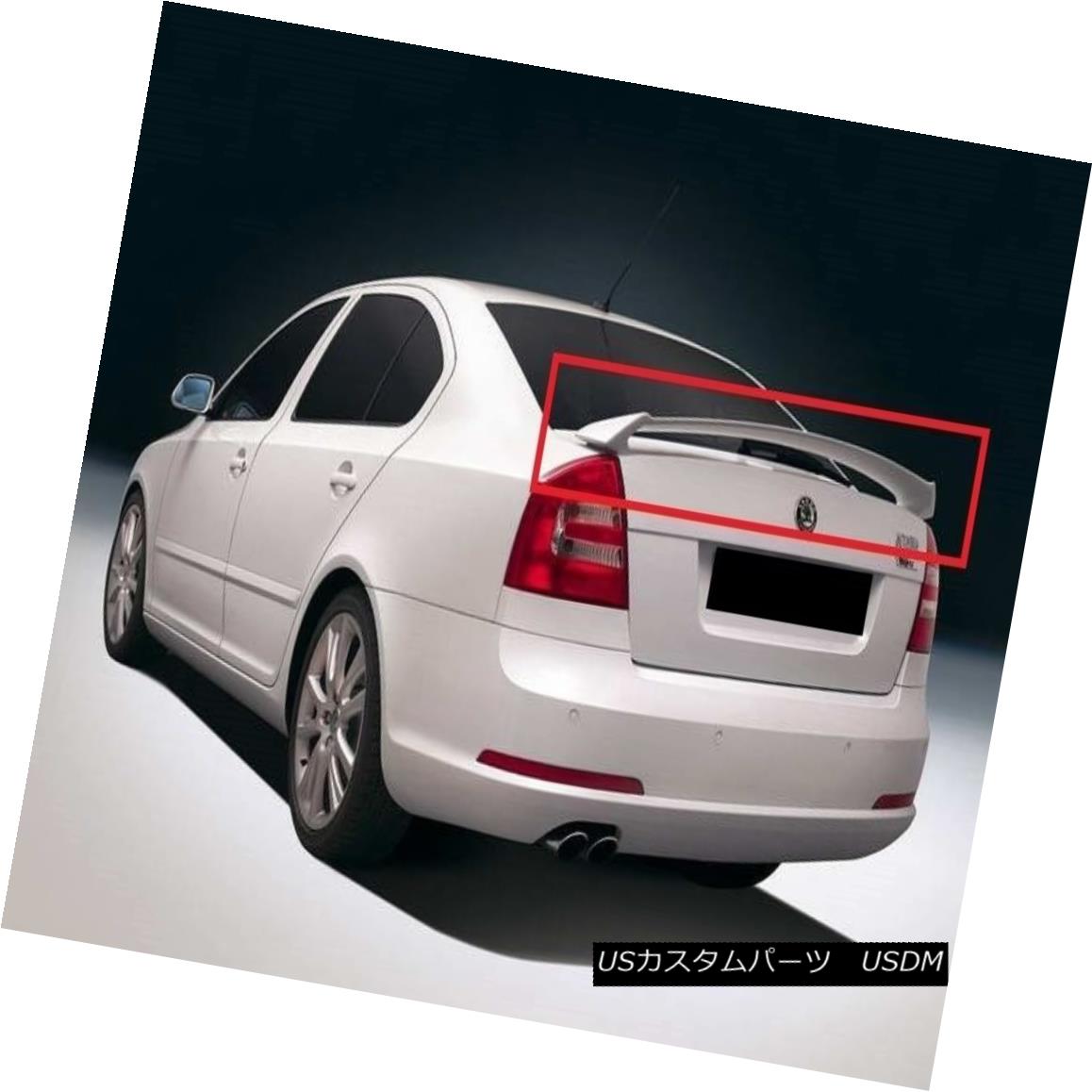 エアロパーツ SKODA OCTAVIA 2 MK2 RS LOOK REAR BOOT SPOILER VRS NEW SKODA OCTAVIA 2 MK2 RSリア・ブーツ・スポイラーVRS NEWを探す 【並行輸入品】