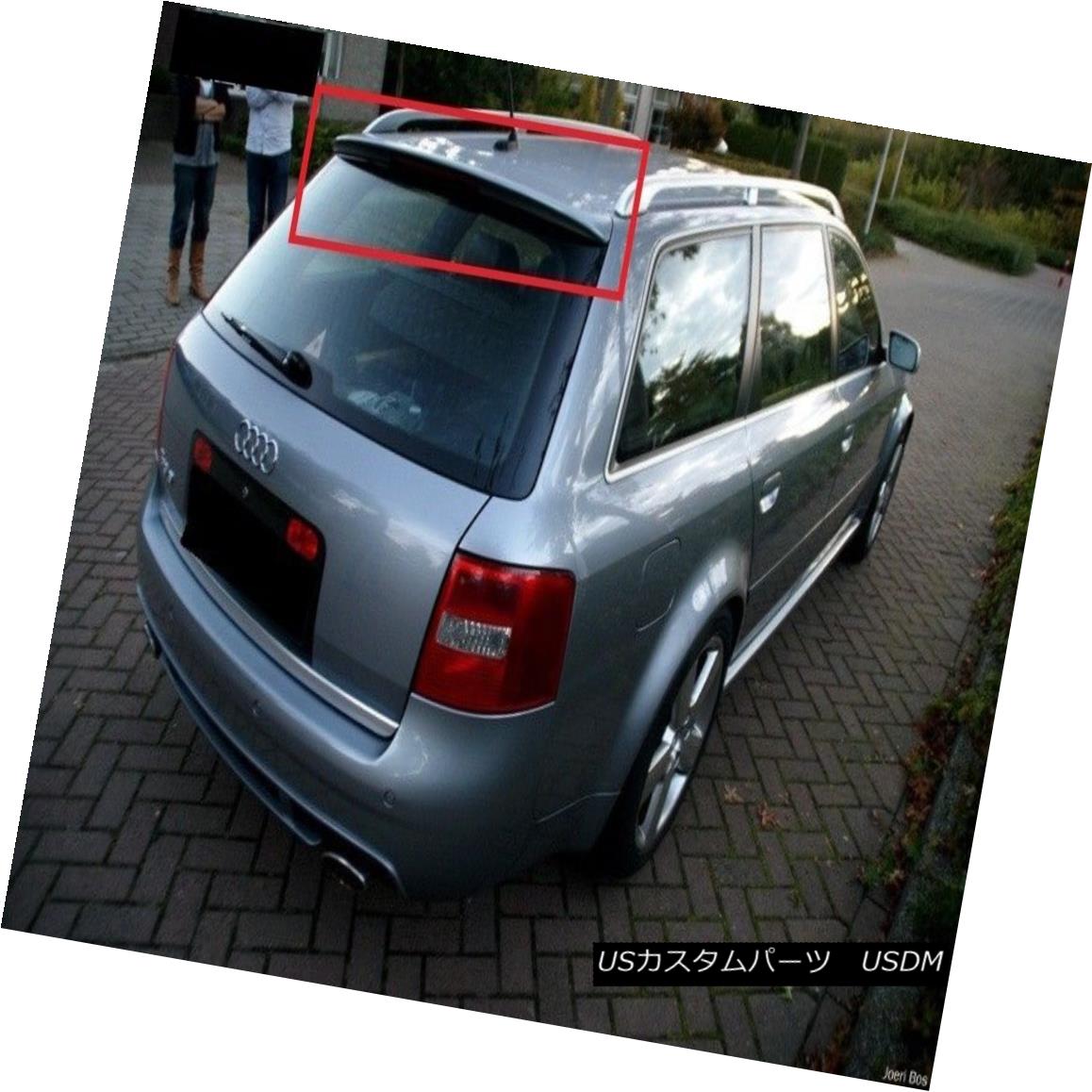 エアロパーツ AUDI A6 C5 AVANT / ESTATE REAR ROOF SPOILER NEW AUDI A6 C5 AVANT / ESTATEリアルーフスポイラーNEW 【並行輸入品】