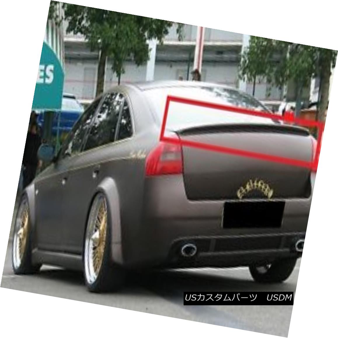 エアロパーツ AUDI A6 C5 REAR BOOT TRUNK SPOILER LOOK NEW AUDI A6 C5リア・ブーツ・トランク・スポイラー 【並行輸入品】