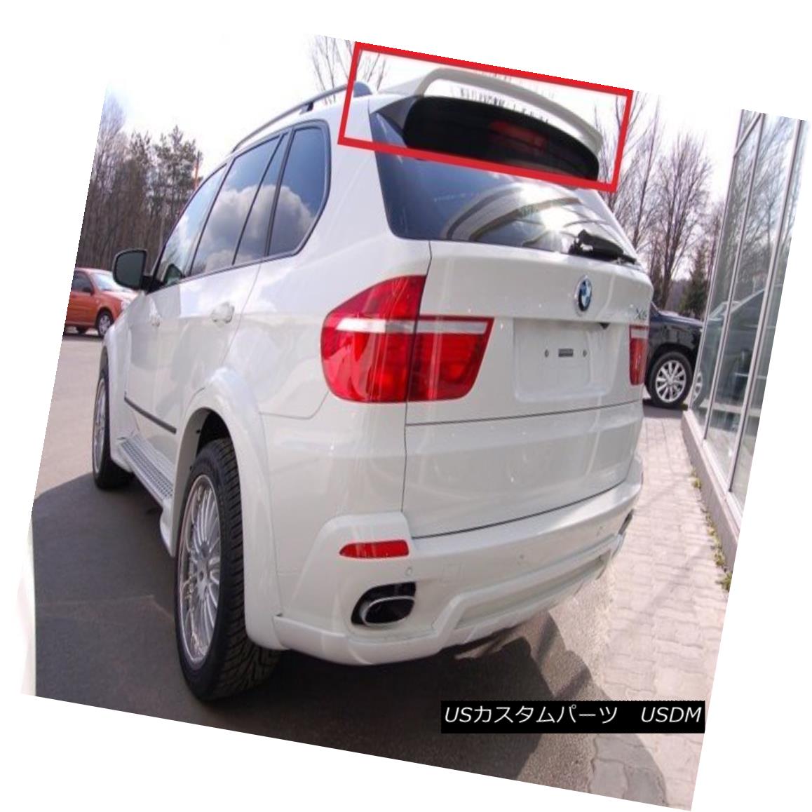 エアロパーツ BMW X5 E70 2006 - 2013 REAR ROOF SPOILER NEW BMW X5 E70 2006 - 2013リア・ルーフィ・スポイラーNEW 【並行輸入品】