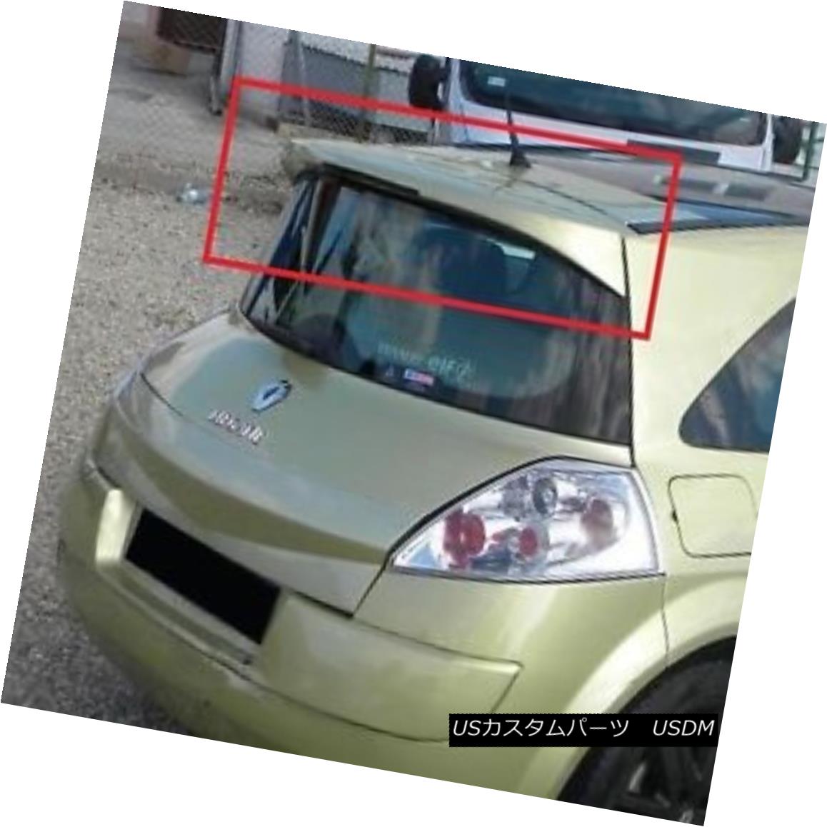 エアロパーツ RENAULT MEGANE 2 II MK2 REAR ROOF SPOILER NEW ルネッサンスメガネ2 II MK2リアルーフスポイラーNEW 【並行輸入品】