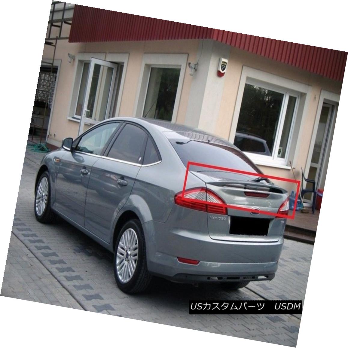 エアロパーツ FORD MONDEO MK4 MKIV HATCHBACK / LIFTBACK REAR BOOT SPOILER NEW フォードモンデオMK4 MKIVハッチバック/リフトバックリアスウィーパー 【並行輸入品】