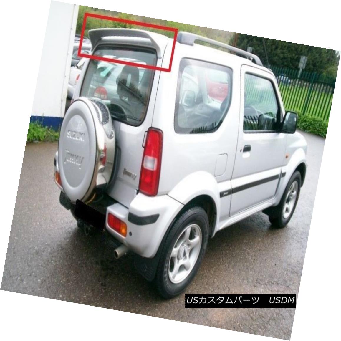 エアロパーツ SUZUKI JIMNY FROM 1998 REAR ROOF SPOILER NEW 1998年スズキジミー、リアルーフスポイラーNEW 【並行輸入品】