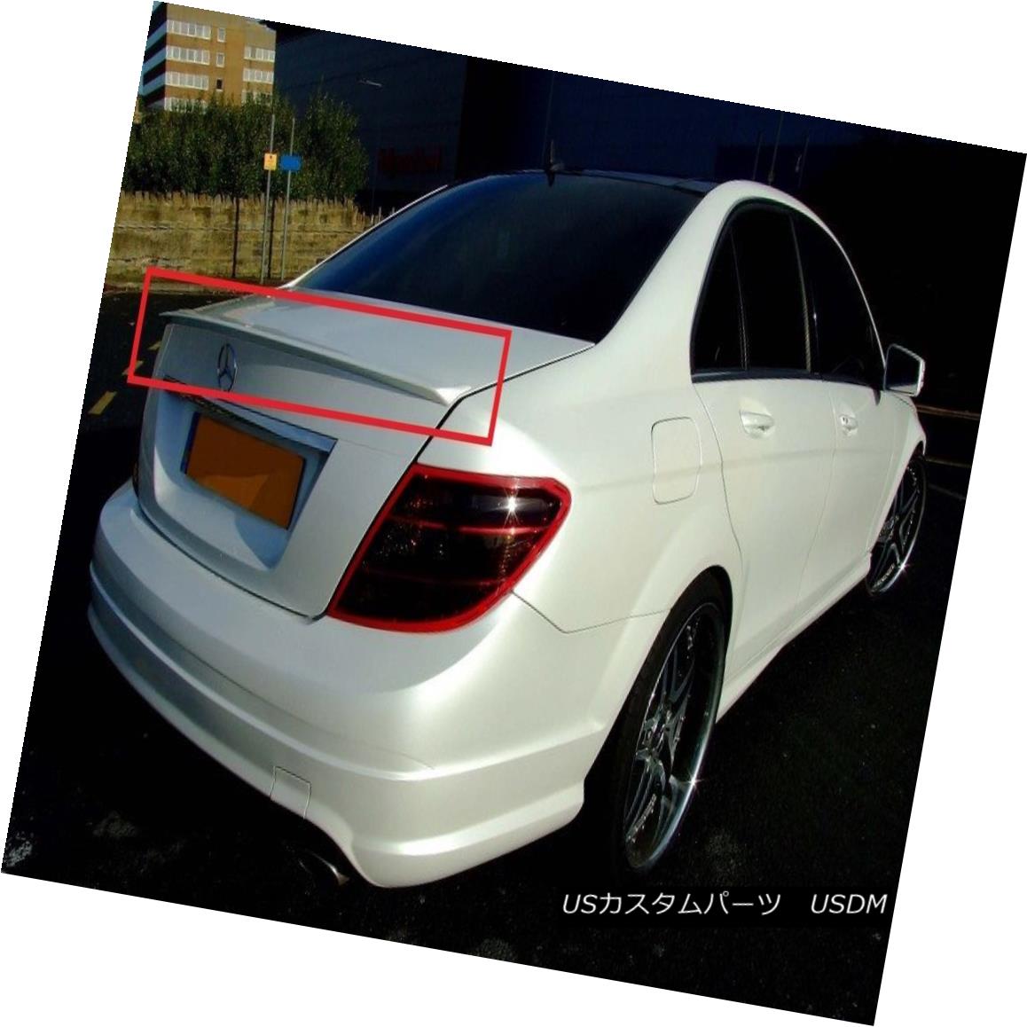 エアロパーツ MERCEDES C CLASS W204 REAR BOOT SPOILER NEW MERCEDES C CLASS W204リア・ブーツ・スポイラーNEW 【並行輸入品】