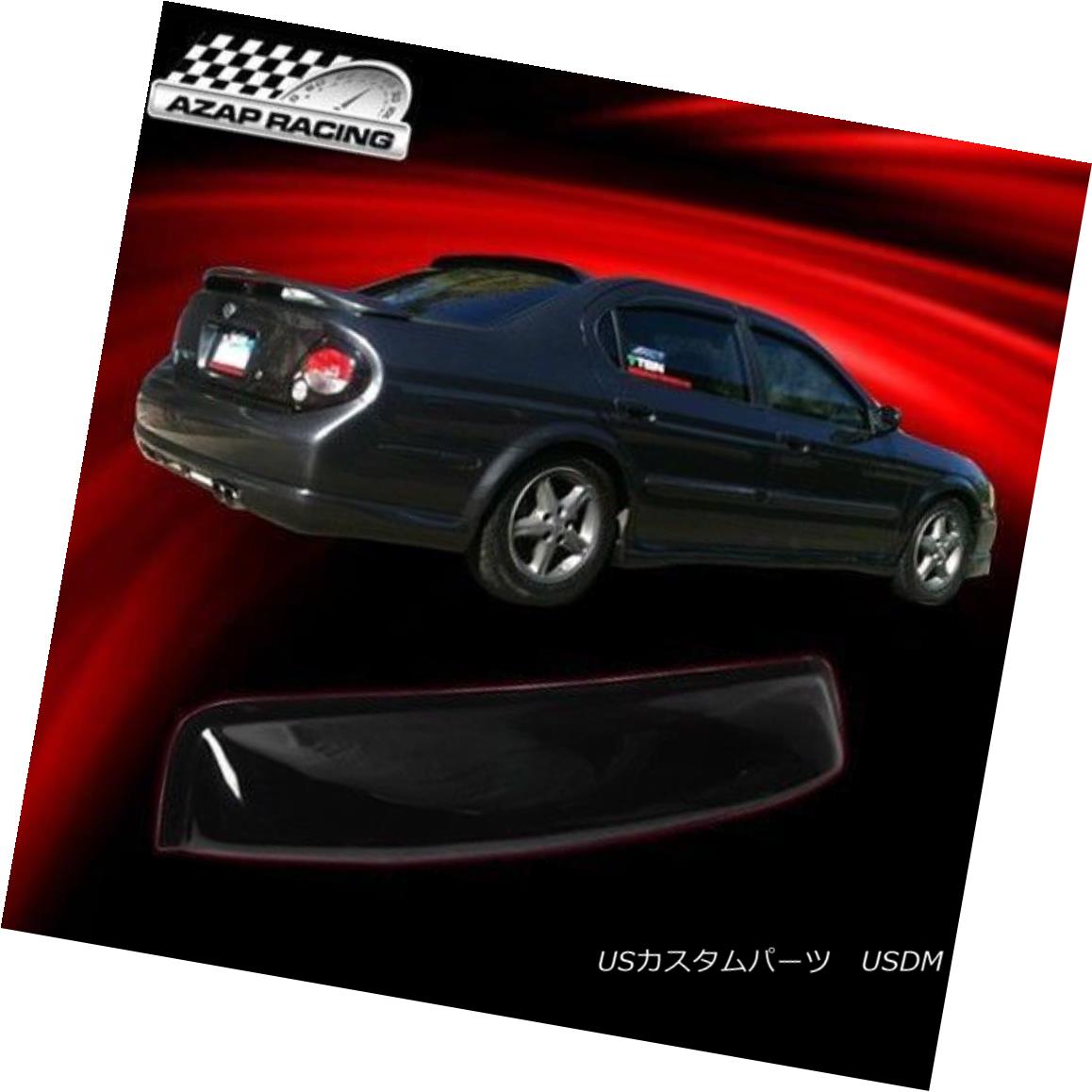 エアロパーツ 2000-2003 OE Style ABS Sun Rear Roof Window Visor Vent Shield Fit Nissan Maxima 2000-2003 OEスタイルABSサンリアリヤウインドバイザーベントシールドフィット日産マキシマ 【並行輸入品】