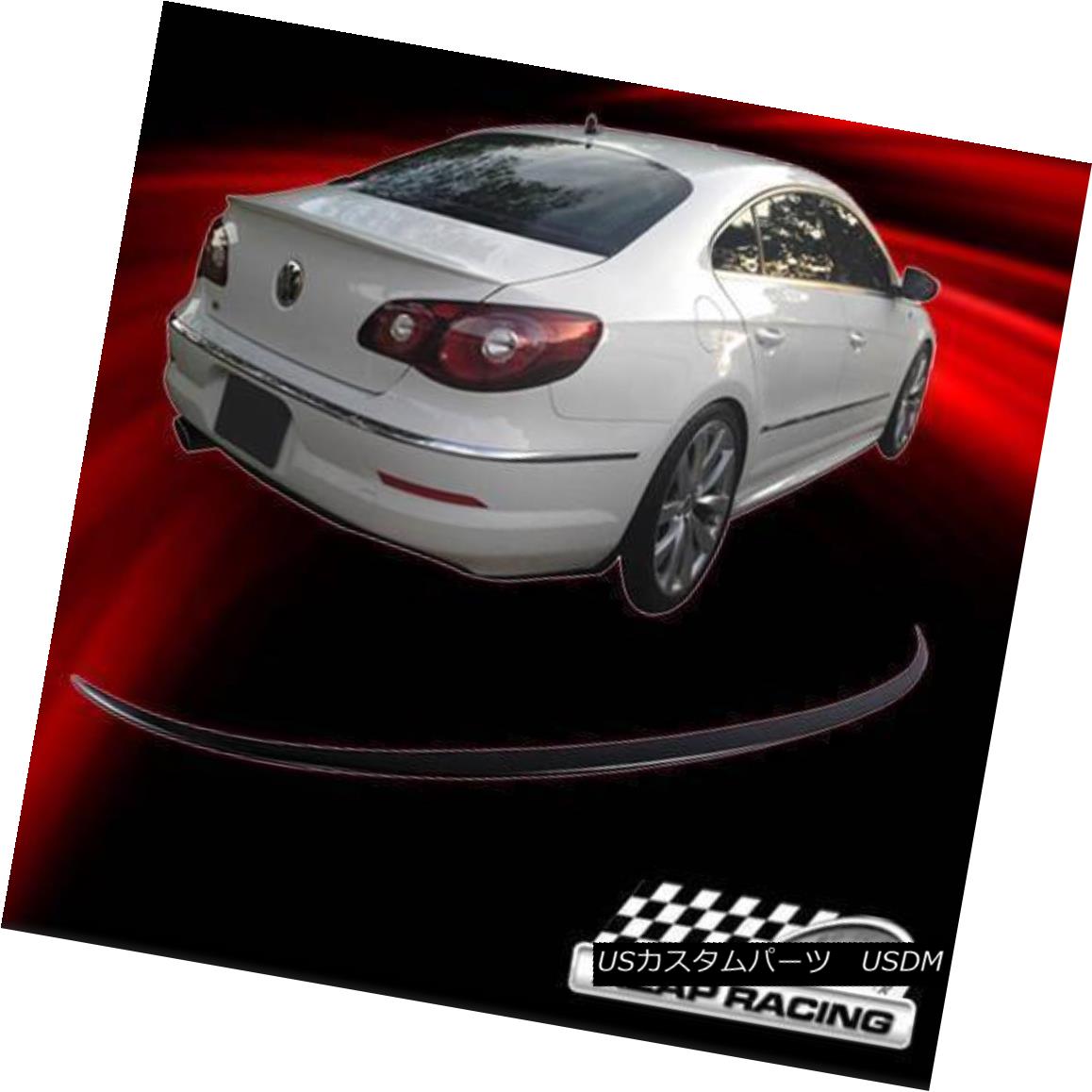 エアロパーツ 10 11 12 13 14 PU Rear Trunk Spoiler Wing Fits Volkswagen Passat CC 4Dr 10 11 12 13 14 PUリア・トランク・スポイラー・ウィング・フィット・フォルクスワーゲン・パサートCC 4Dr 【並行輸入品】