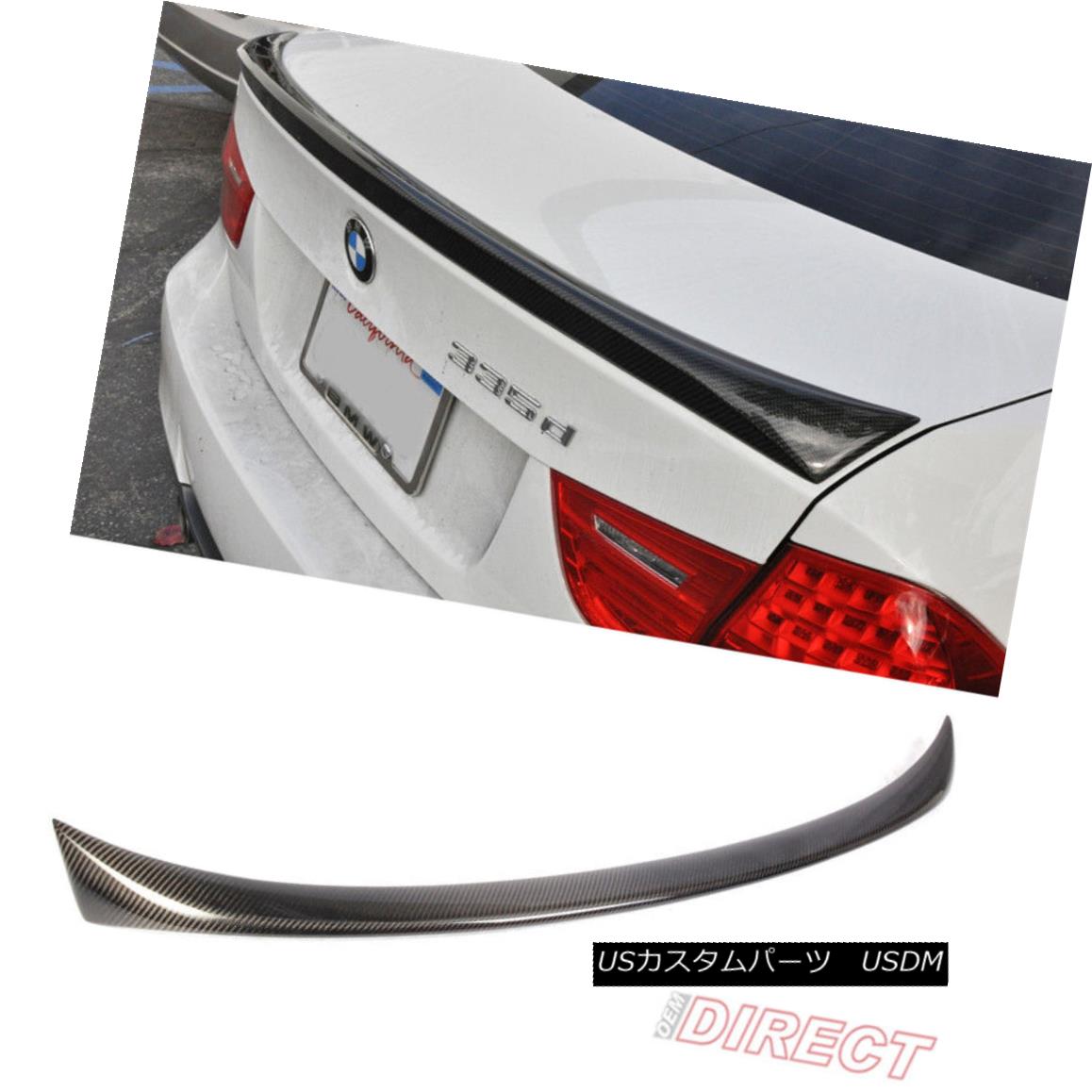 エアロパーツ Fit 05-11 BMW 3-Series E90 4D Sedan OE Style Carbon Trunk Boot Spoiler 325I 328I 適合05-11 BMW 3シリーズE90 4DセダンOEスタイルカーボントランクブートスポイラー325I 328I 【並行輸入品】｜カスタムパーツ WORLD倉庫