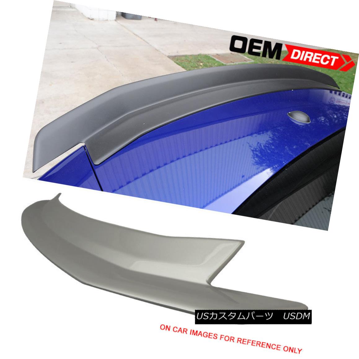 エアロパーツ 10-14 Ford Mustang Painted Brilliant Silver Metallic #UI Trunk Spoiler 10-14 Ford Mustangペインテッドブリリアントシルバーメタリック#UI Trunk Spoiler 【並行輸入品】