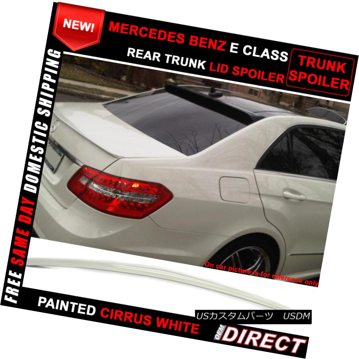 エアロ一部分 10 16 Benz E Class W212 Sedan Amg Style 650 Painted Trunk Spoiler 10 16ベンツe種類w212セダンamg鉄筆 650塗装トランク スポイラー Double19productions Com