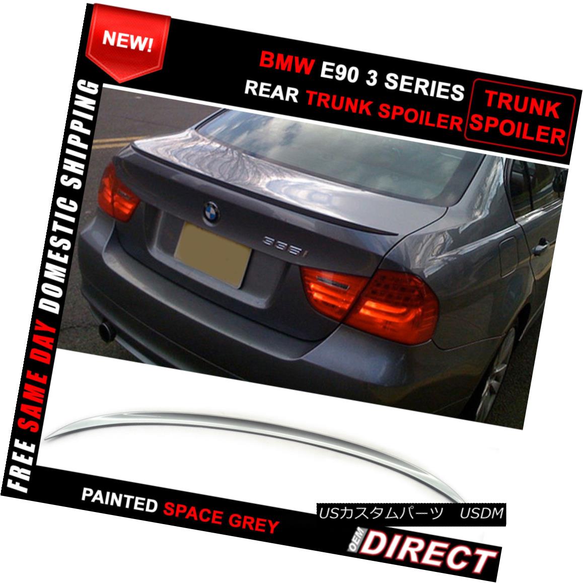 エアロパーツ 06-11 BMW 3-Series E90 M3 Style Color Code #A52 Painted Trunk Spoiler 06-11 BMW 3シリーズE90 M3スタイルカラーコード＃A52塗装トランク・スポイラー 【並行輸入品】