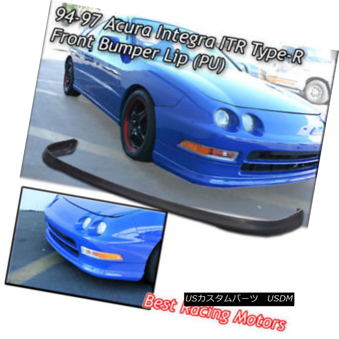 エアロパーツ TR Style Front Bumper Lip (Urethane) Fits 94-97 Acura Integra 2dr TRスタイルフロントバンパーリップ（ウレタン）フィット94-97 Acura Integra 2dr 【並行輸入品】 59,653円