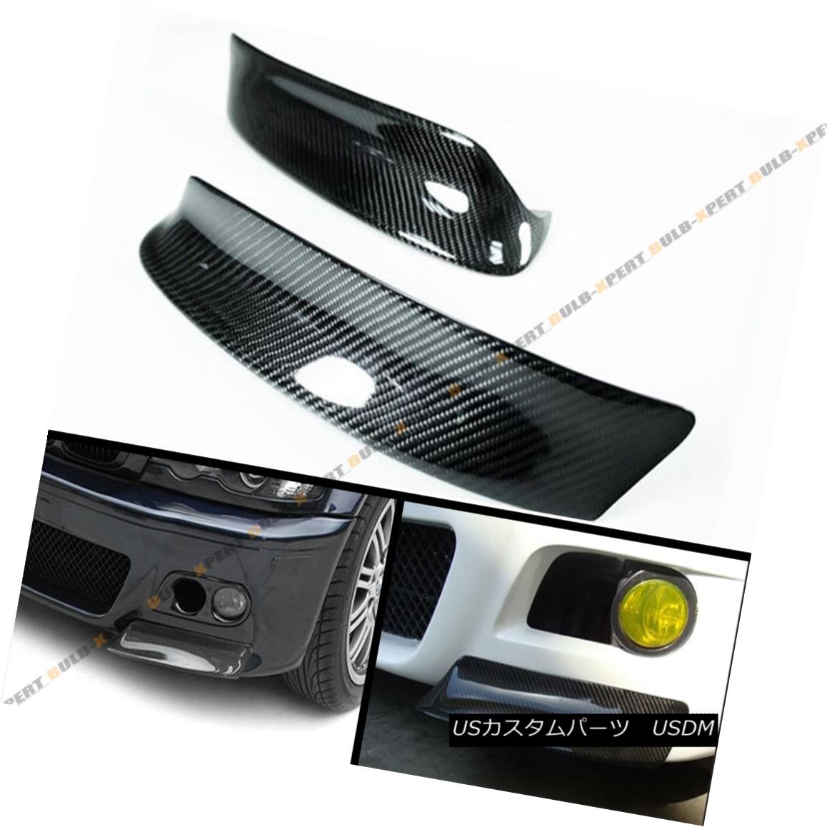 エアロパーツ FOR 01-06 BMW E46 M3 100% REAL CARBON FIBER SPORT CSL FRONT BUMPER LIP SPLITTER 01-06 BMW E46 M3 100％リアルカーボンファイバースポーツCSLフロントバンパーリップスプリッター 【並行輸入品】