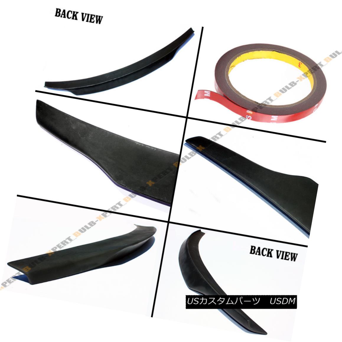 FOR 2008-2017 LANCER EVO X 10 MR GSR JDM DUCKBILL STYLE TRUNK LID SPOILER WING