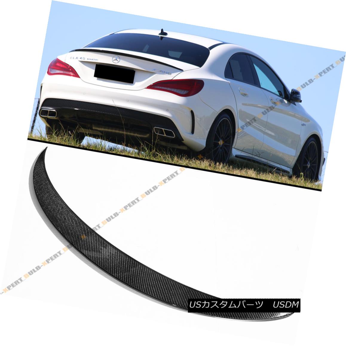 【楽天市場】エアロパーツ 2013 18 Benz W117 Cla45 Amg Performance Style 3k Carbon Fiber Trunk Lid Spoiler 