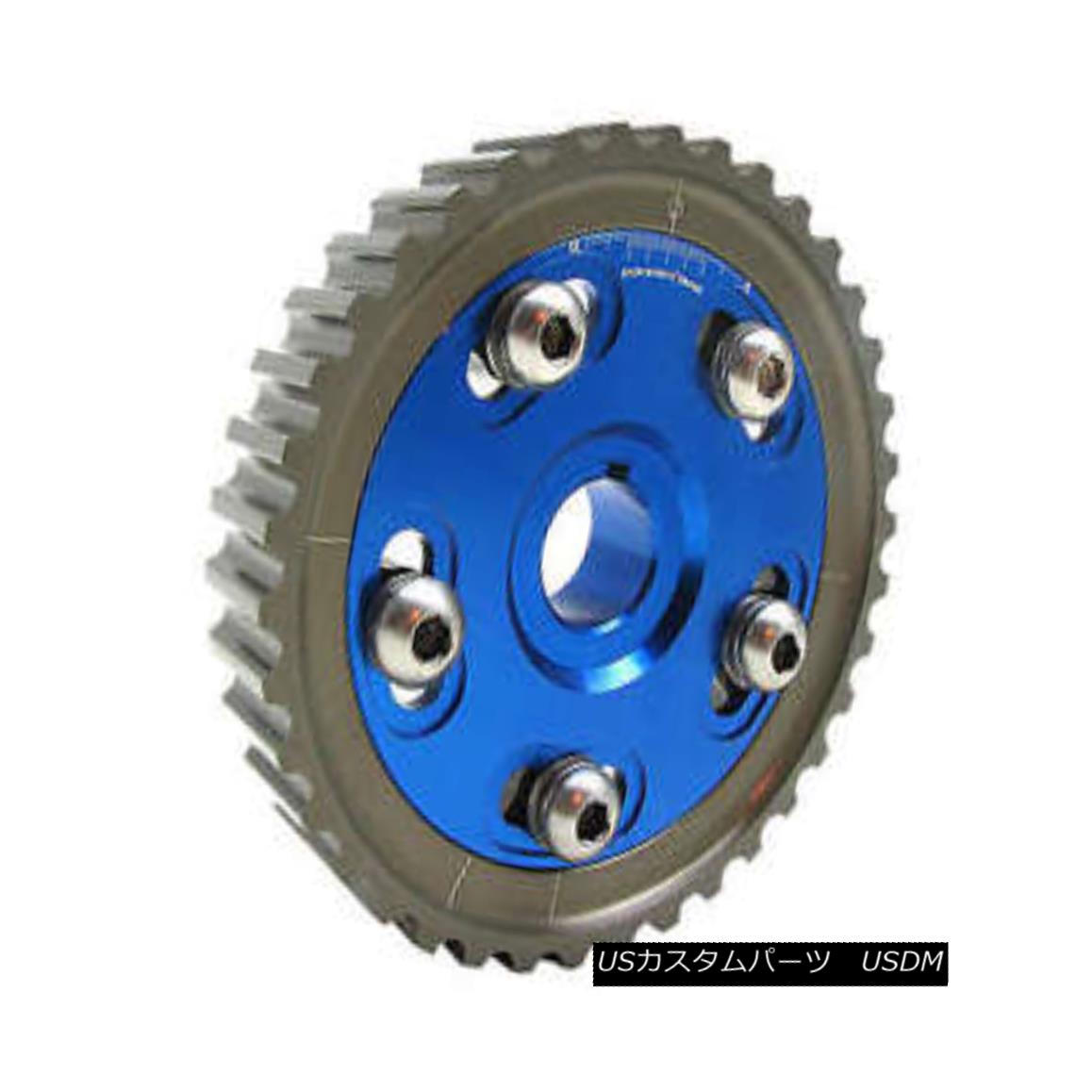 エアロパーツ JDM PERFORMANCE Honda Del Sol Aluminum Adjustable D15/D16 Engine Blue Cam Gear JDMパフォーマンスHonda Del Solアルミニウム調節可能D15 / D16エンジンブルーカムギア 【並行輸入品】