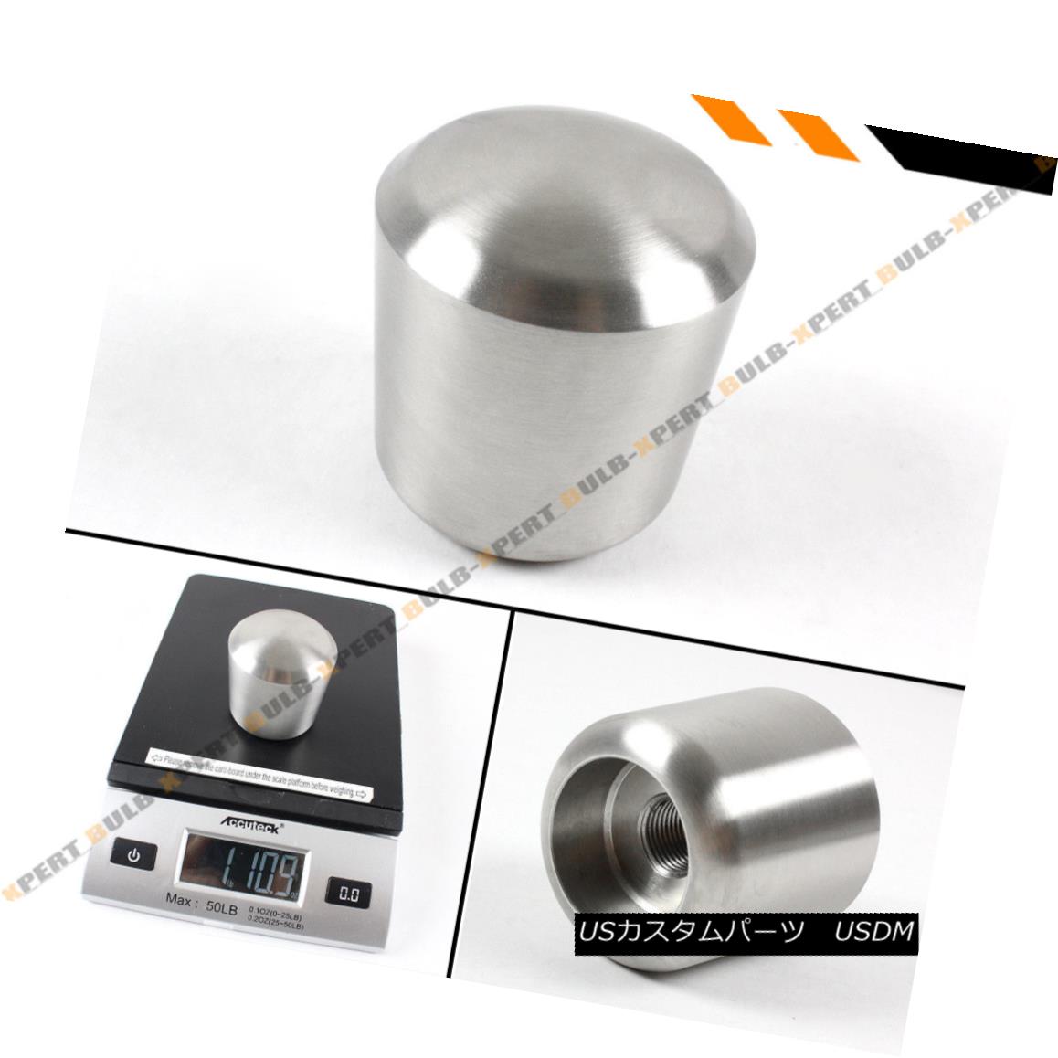 エアロパーツ Cylinder Stainless Steel Heavy Weighted Shifter Gear Knob Selector For Subaru スバル用シリンダーステンレスヘビーウェイトシフターギアノブセレクター 【並行輸入品】