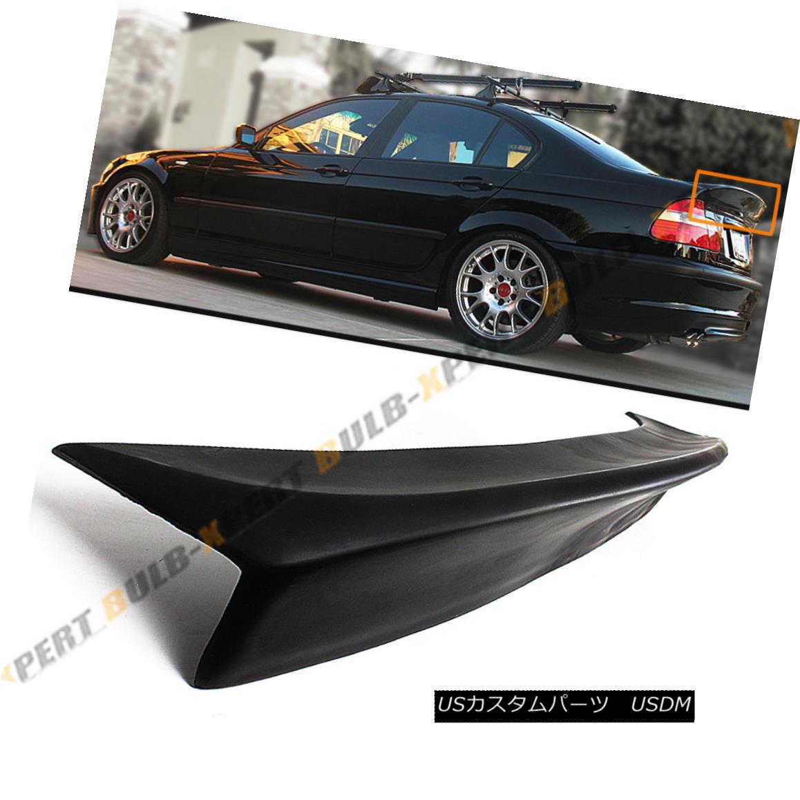 エアロパーツ CSL STYLE REAR DUCKBILL HIGHKICK TRUNK SPOILER WING FOR 99-05 BMW E46 4DR SEDAN CSLスタイル後部ダクビルHIGHKICK TRUNKスポイラーウイング99-05 BMW E46 4DR SEDAN 【並行輸入品】