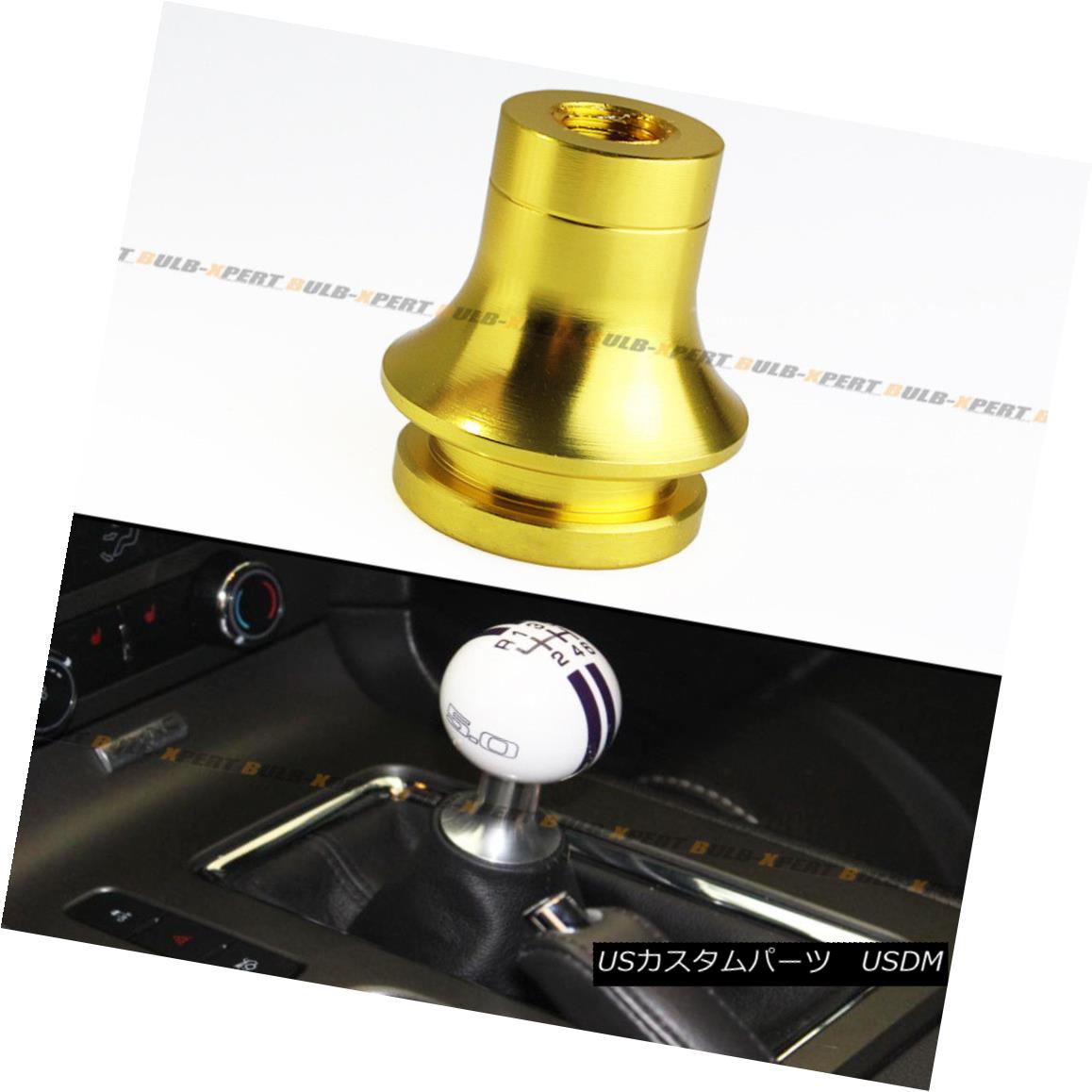 エアロパーツ M10 X 1.5 JDM GOLD ALUMINUM SHIFT KNOB BOOT RETAINER JAM NUT ADAPTER FOR HONDA M10 X 1.5 JDMゴールドアルミニウムのシフトブーツリテーナージャムNUTアダプターforホンダ 【並行輸入品】 56,144円