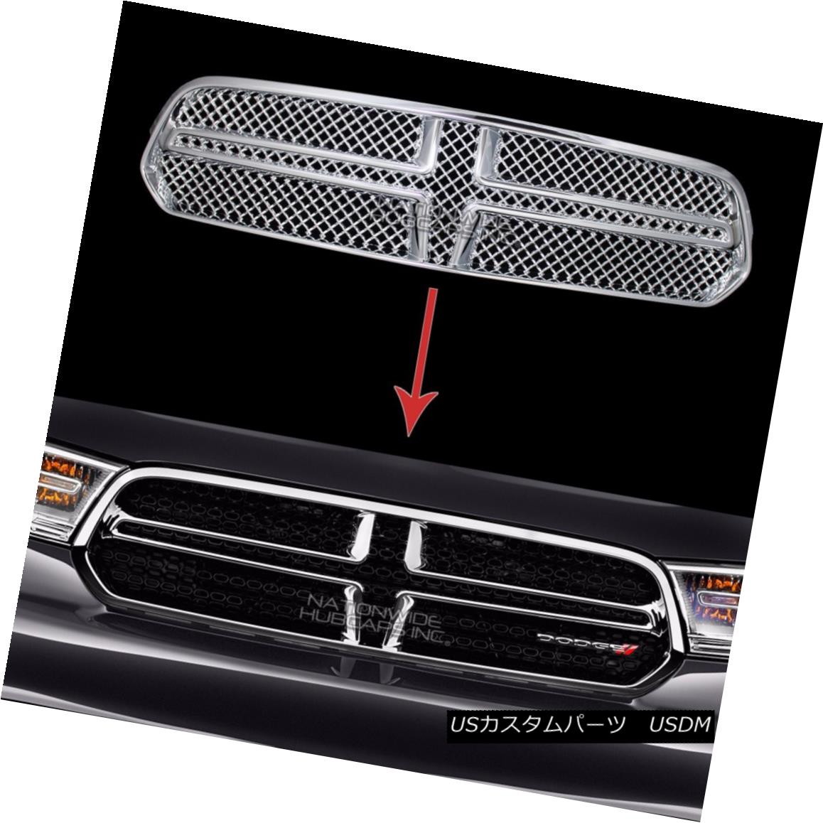 料理店 14 15 16 Dodge Durango Chrome Grille Overlay Front Full Grill Inserts Covers 14 15 16ドッgドゥ蘭ゴクロームグリルオーバーレイフロントフルグリルインサートカバー Pghintheround Com