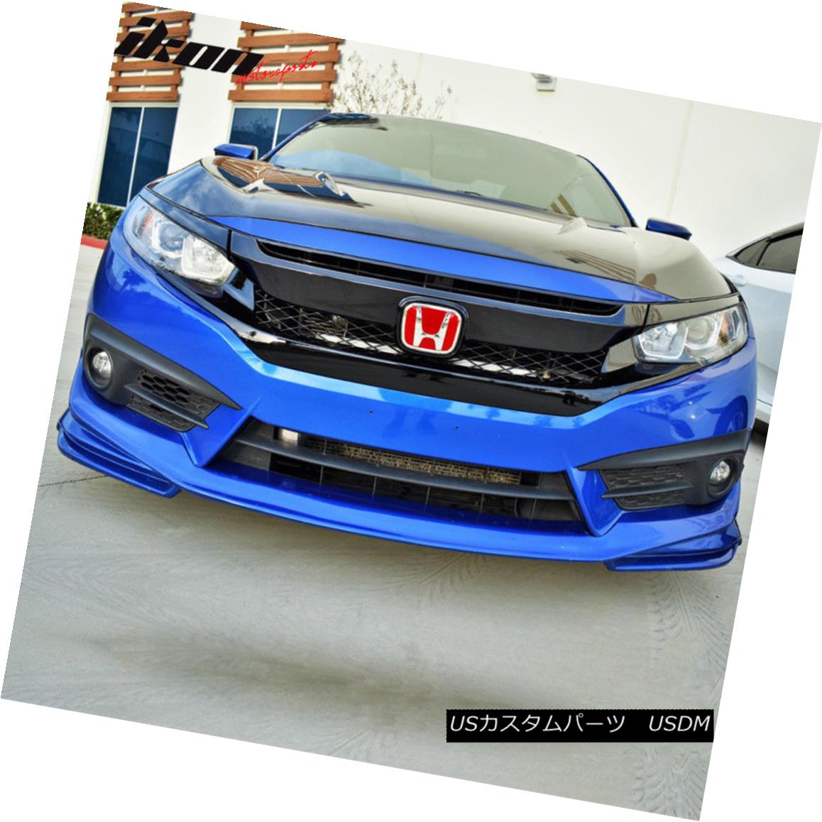 グリル Fits 16 18 Honda Civic Type R Style Sedan Coupe Fk8 Front Bumper Grille Hood Abs フィット16 18ホンダシビックタイプrスタイルセダンクーペfk8フロントバンパーグリルフードabs Av Drop Com