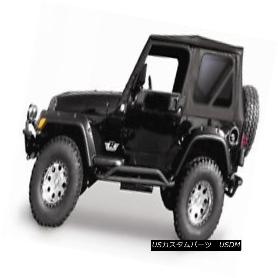 幌・ソフトトップ Rampage 68735 Complete Soft Top Kit Fits 97-06 Wrangler (TJ) Rampage 68735完全なソフトトップキット、97-06 Wrangler（TJ） 【並行輸入品】
