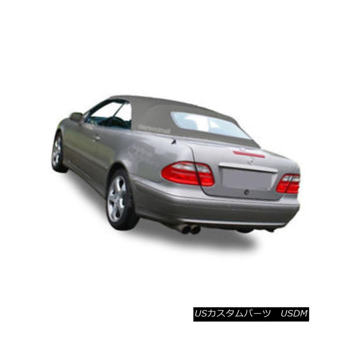 幌・ソフトトップ NEW Mercedes Benz CLK Series 1999-2003 Convertible Soft Top Gray Stayfast Cloth NEWメルセデスベンツCLKシリーズ1999-2003コンバーチブルソフトトップグレーステイファストクロス 【並行輸入品】|カスタムパーツ WORLD倉庫