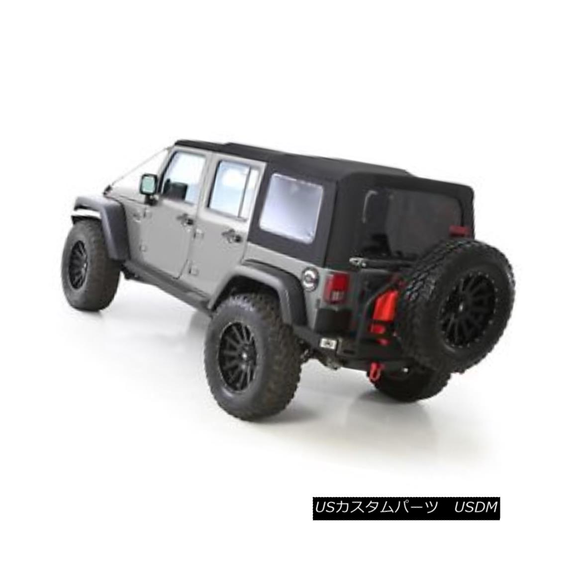 幌・ソフトトップ Smittybilt 9084235 Replacement Soft Top Fits 07-09 Wrangler (JK) Smittybilt 9084235交換用ソフトトップフィット07-09 Wrangler（JK） 【並行輸入品】｜カスタムパーツ WORLD倉庫