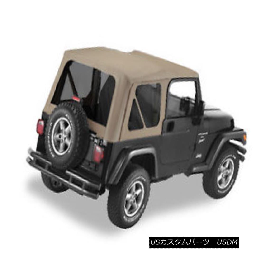 【楽天市場】幌・ソフトトップ Jeep Wrangler TJ Dark Tan Replacement Soft Top w/ Tinted