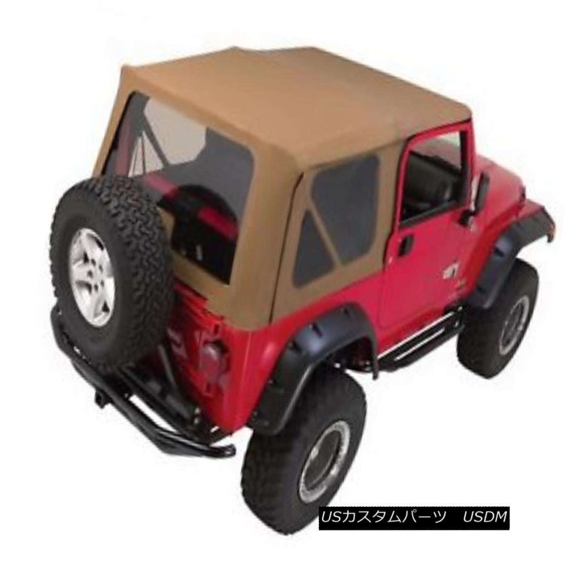 幌・ソフトトップ Rampage 68736 Complete Soft Top Kit Fits 97-06 Wrangler (TJ) Rampage 68736ソフトトップキットComplete 97-06 Wrangler（TJ） 【並行輸入品】