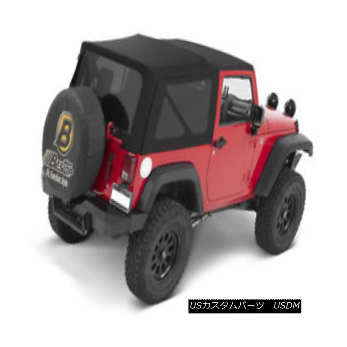 幌・ソフトトップ Bestop 79846-17 Jeep Replace-a-Top Soft Top Black Twill Bestop 79846-17 Jeep Replace-a-Topソフトトップブラックツイル 【並行輸入品】
