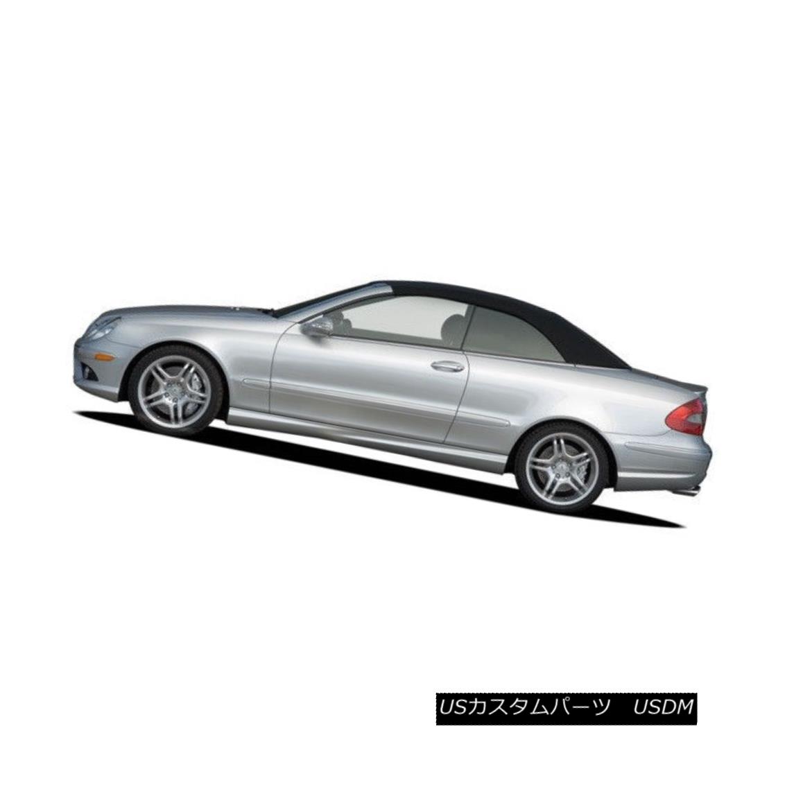 幌・ソフトトップ Mercedes CLK W209 2004-2009 Convertible Soft Top Replacement Black Stayfast メルセデスCLK W209 2004-2009コンバーチブルソフトトップ交換ブラックステイファスト 【並行輸入品】