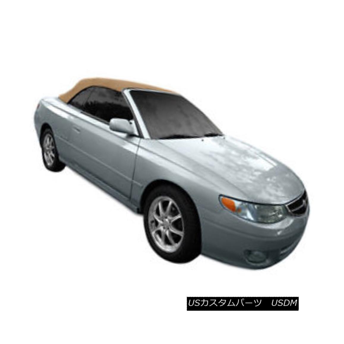 幌・ソフトトップ Toyota Solara Convertible Soft Top With Heated Glass Window 1999-2003 Tan Cloth 暖かいガラスの窓付きトヨタソーララコンバーチブルソフトトップ1999-2003 Tan Cloth 【並行輸入品】