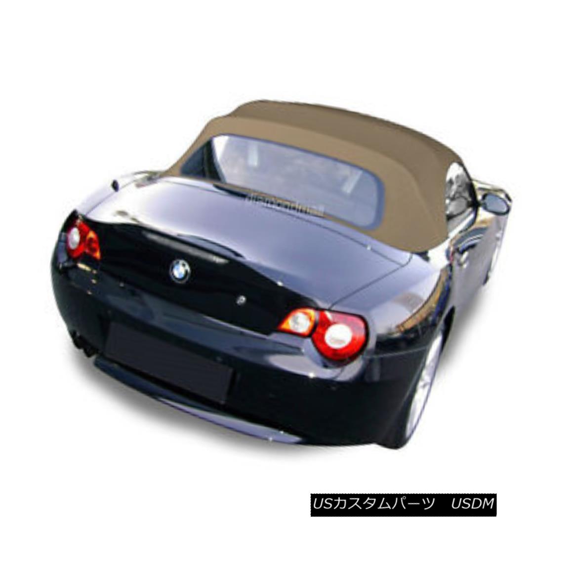 幌・ソフトトップ BMW Z4 2003-2008 Convertible Soft Top Replacement & Glass Window Tan Stayfast BMW Z4 2003-2008コンバーチブルソフトトップ交換＆amp; ガラス窓のタン 【並行輸入品】