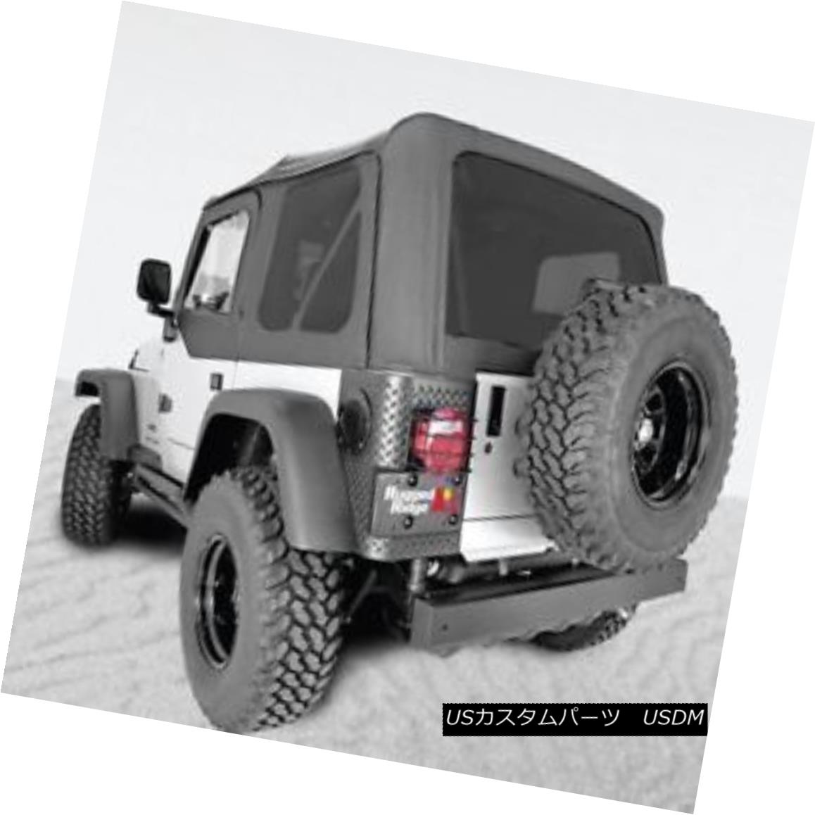 幌・ソフトトップ Rugged Ridge XHD Soft Top, Black, Tinted Windows, 97-06 Jeep Wrangler TJ 頑丈なリッジXHDソフトトップ、ブラック、ティンテッドウインドウ、97-06ジープラングラーTJ 【並行輸入品】
