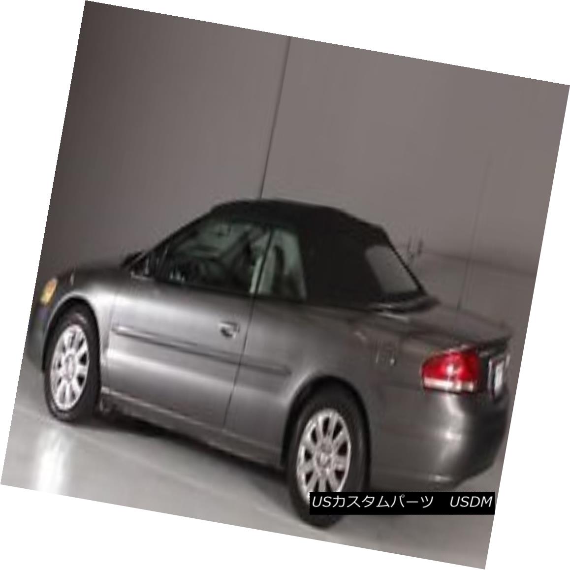 幌・ソフトトップ 1996-2000 NEW Chrysler Sebring Convertible Soft Top With Glass window Black 1996-2000 NEWクライスラー・セブリング・コンバーチブル・ソフト・トップ・ガラス・ウィンドウ付きブラック 【並行輸入品】