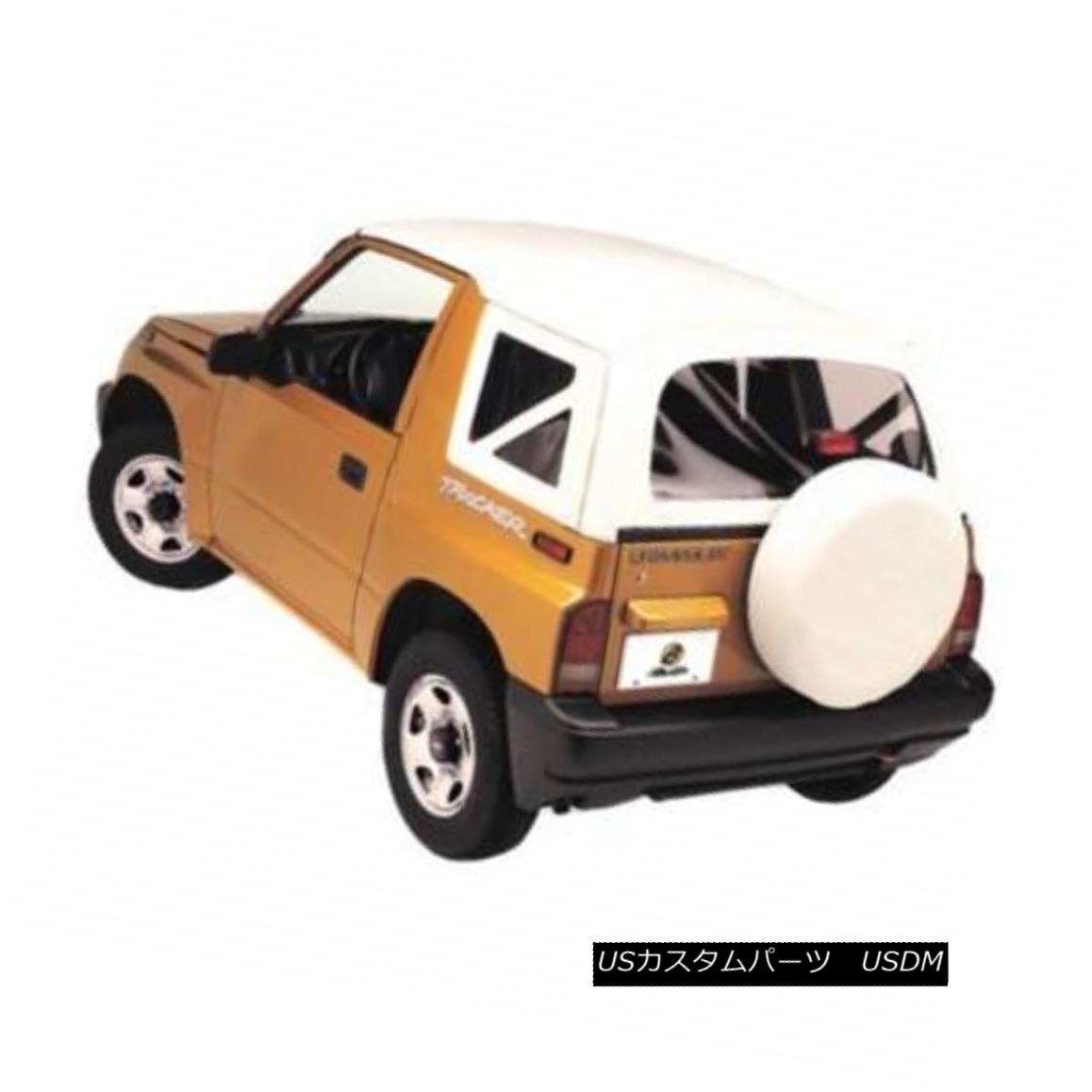 幌・ソフトトップ Bestop New Soft Top White Chevy Geo Tracker Chevrolet Suzuki Sidekick GMC 89-91 ベストトップ新ソフトトップシボレージオトラッカーシボレースズキサイドキックGMC 89-91 【並行輸入品】