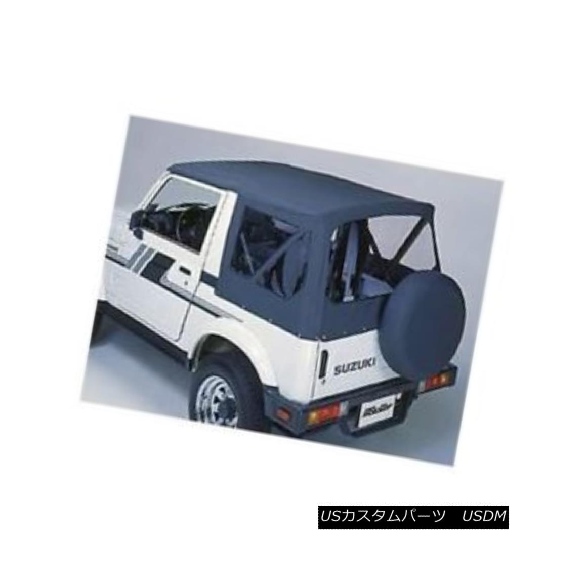 幌・ソフトトップ Bestop 51361-01 Soft Top Replace-A-Top Polymer Cloth Black for Suzuki Samurai Bestop 51361-01スズキサムライ用ソフトトップリプレイストップポリマークロス 【並行輸入品】