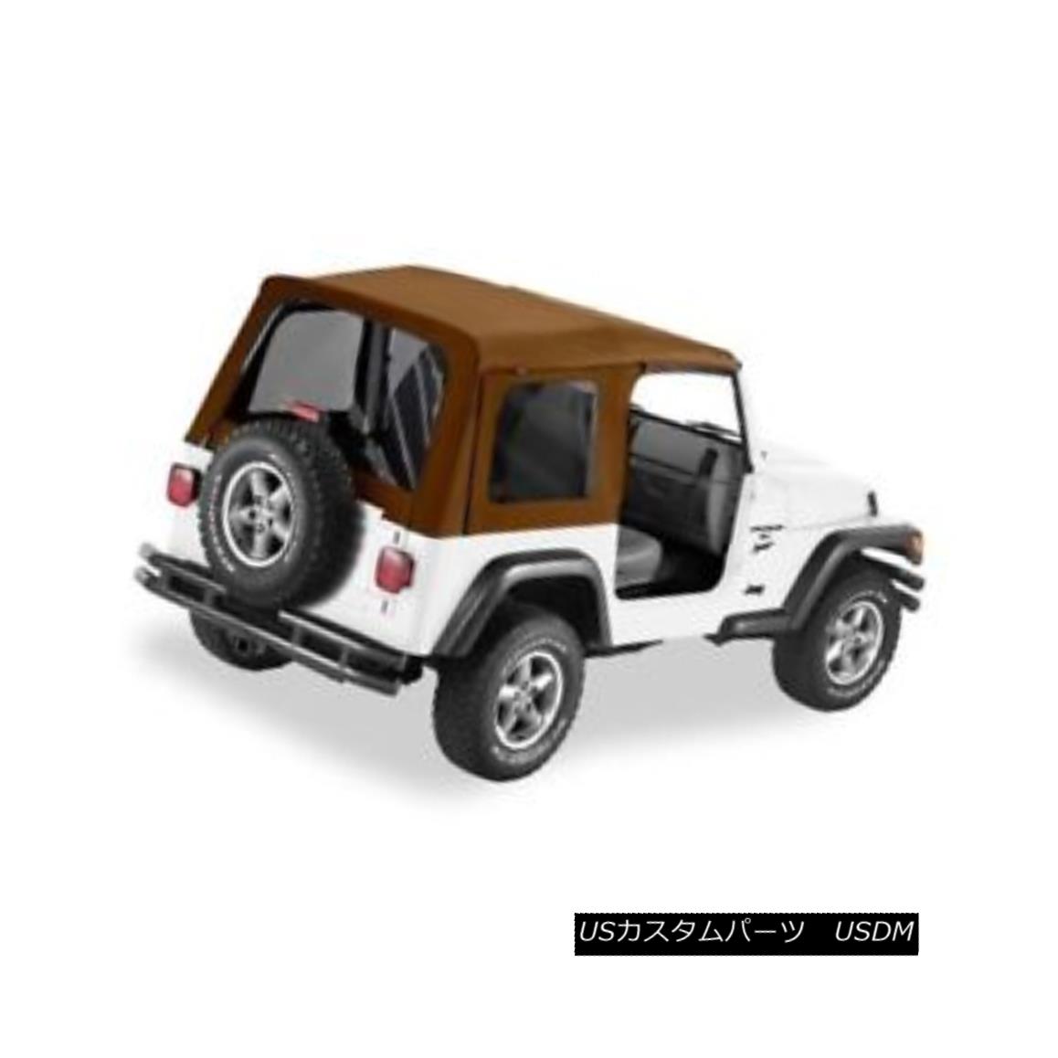 幌・ソフトトップ Bestop 54709-37 Supertop Replacement Soft Top (Spice) For 97-06 Jeep Wrangler Bestop 54709-37 Supertop Replacementソフトトップ（スパイス）for 97-06ジープラングラー 【並行輸入品】