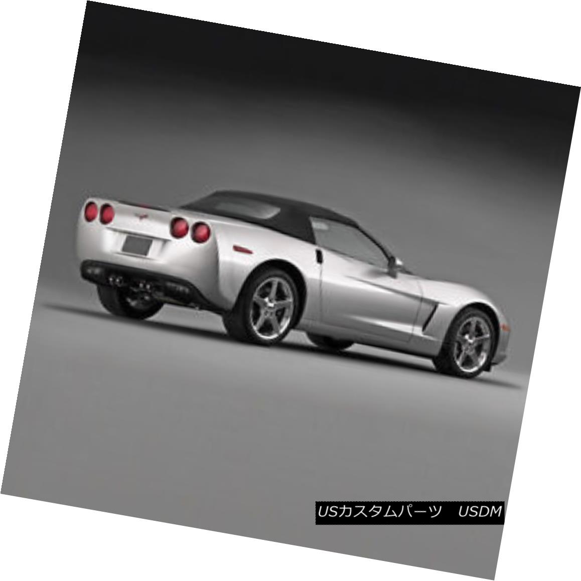 幌・ソフトトップ Chevrolet Corvette C6 2005-2010 Convertible Soft Top Replacement Black Pinpoint シボレーコルベットC6 2005-2010コンバーチブルソフトトップ交換ブラックピンポイント 【並行輸入品】