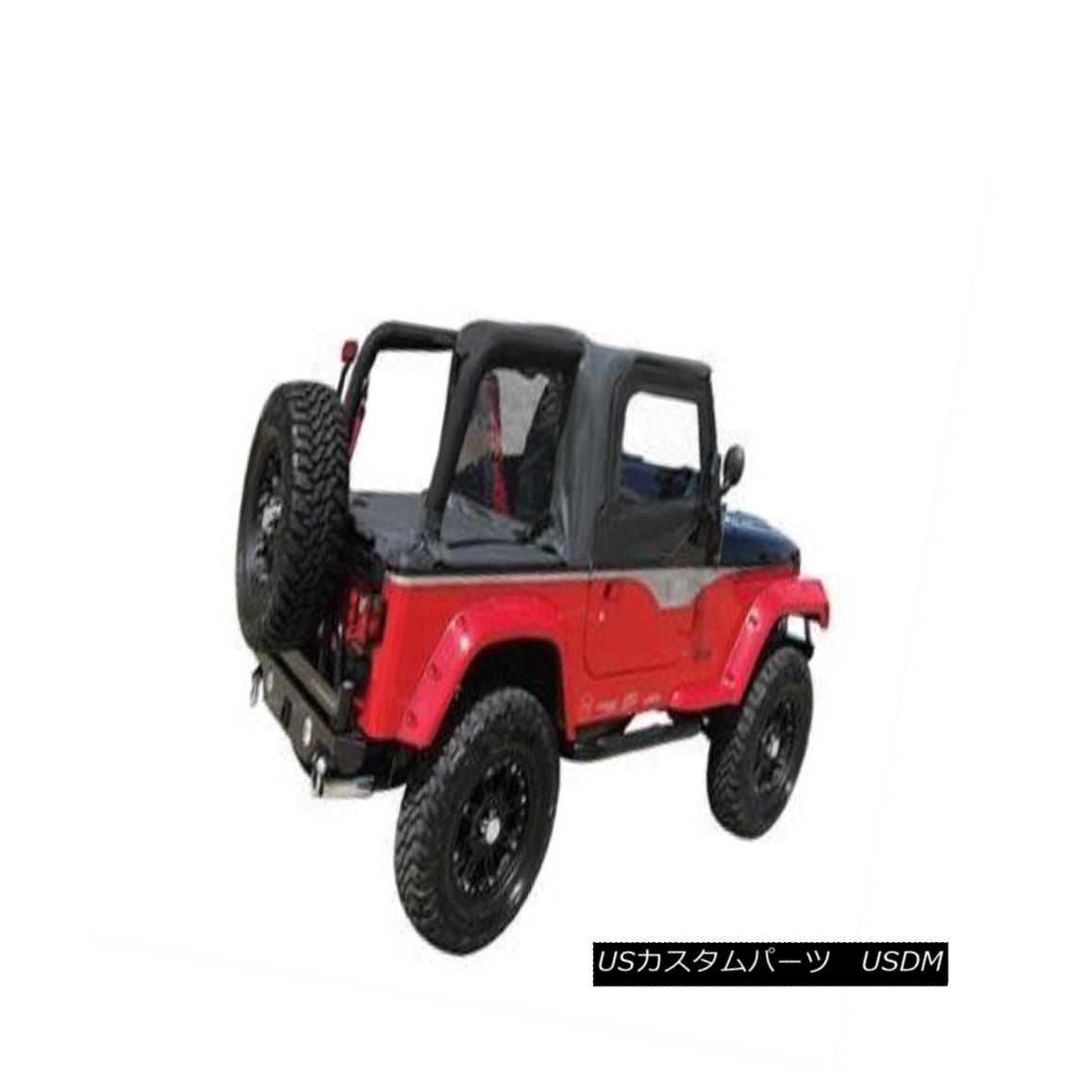 幌・ソフトトップ Rampage 994015 Soft Top, Cab Top, Vinyl, Black Denim, Each ランページ994015ソフトトップ、キャブトップ、ビニール、ブラックデニム 【並行輸入品】