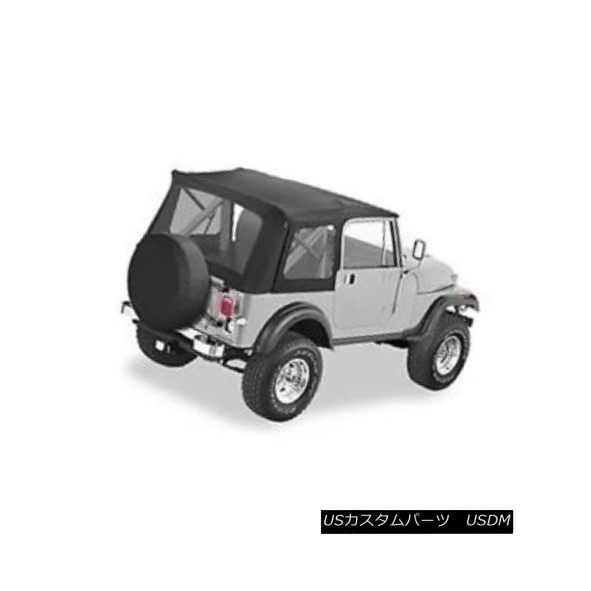 幌・ソフトトップ Bestop 51599-15 Soft Top Supertop Polymer Cloth Black Denim Jeep ベストトップ51599-15ソフトトップスパートップポリマークロスブラックデニムジープ 【並行輸入品】